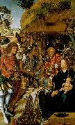 FERNANDES, Vasco Adoration of the Magi dfg oil on canvas